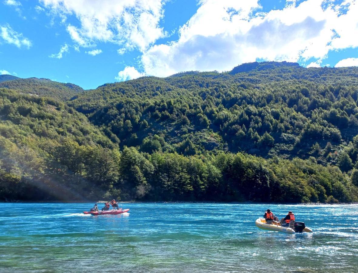 Cabanas Rapidos Del Rio Baker Puerto Bertrand Kültér fotó